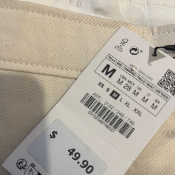 ZARA COMBINATION SHORT DRESS NWT - Picture 8 of 8